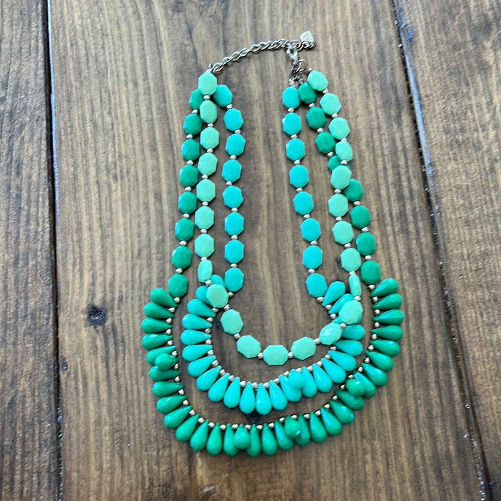 Shades of Green Necklace